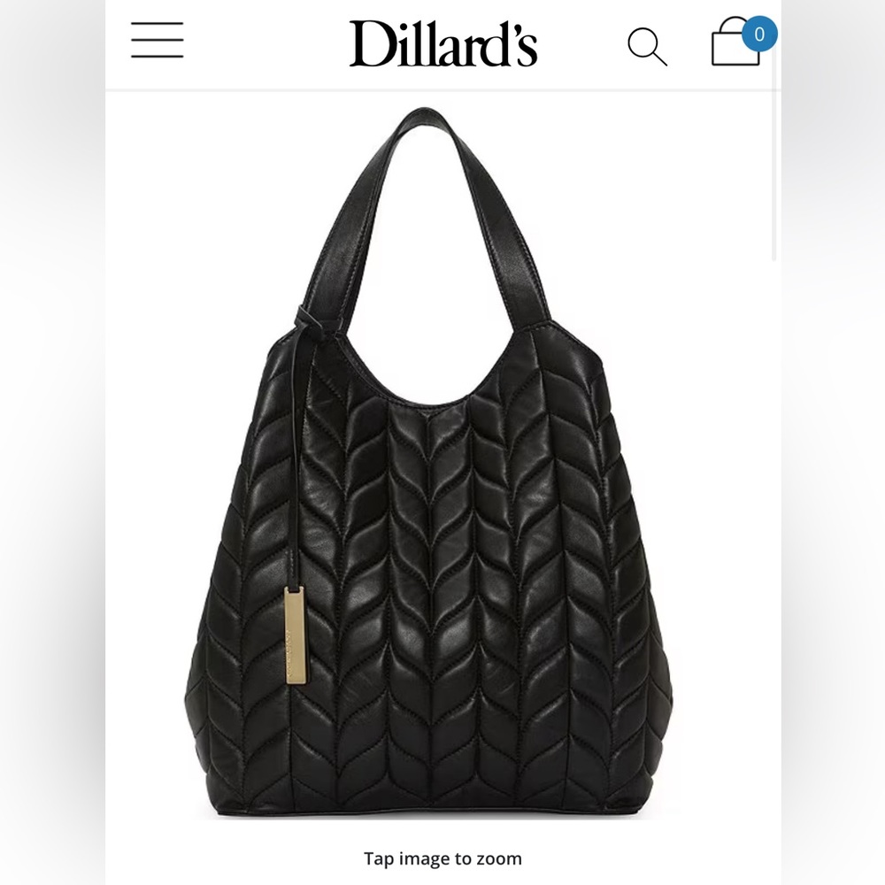 Quilted Leather Tote Bag
